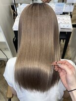 プラス ファースト ヘア(Plus 1st)&nbsp;髪質改善×メテオカラー×メテオトリートメント×ミルクティー