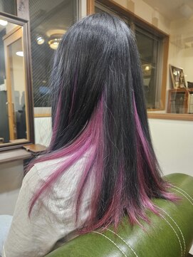 デカ(DECA) 存在感強めのインナーカラー