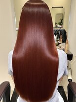 フリック 京都河原町店(FLICK)&nbsp;★30代40代/髪質改善酸性ストレート/縮毛矯正/ローズブラウン