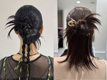 タヤ 今泉店(TAYA)の写真/結婚式のお呼ばれや、大事な日のヘアセットはお任せ♪一人一人に合わせたアレンジを作り上げます！