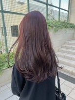 スタイル 成城学園前(STYLE) 透明感ボルドーピンク オージュア ケアカラー