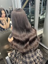 【◎最高補修◎】カラー+premium髪質改善5stepトリートメント/￥14000→10500[渋谷駅/ブリーチなしカラー]