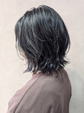 黒髪/クラゲヘアー/オリーブグレー/ココアベージュ/鶴ヶ峰HK123