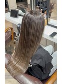 CIEL立川×木村優作　グレージュバレイヤージュ