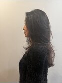 ゆれる毛先 くせ毛を活かすロングレイヤー