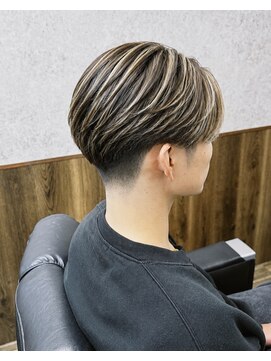 ティーズ バーバー T's BARBER ハイライトカラー