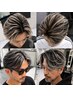 【極上コントラスト】メンズカット+シルクハイライト+カラー