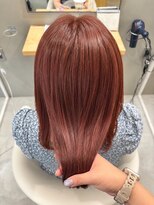 ナビ 船橋駅(nabi) ブリーチなしでつくるピンクブラウン
