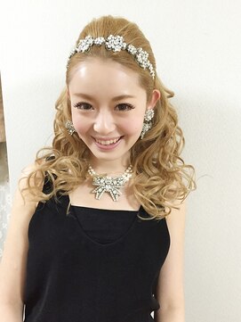 パシャ(Pasha) ダウンスタイル☆姫系アレンジ