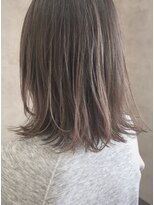 クロックレス (CLOCKLESS)&nbsp;シースルーボブ　×　ミルキィベージュ＃CLOCKLESS伊勢崎