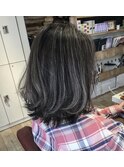 【馬渡信一】ハイライト×シルバーアッシュ