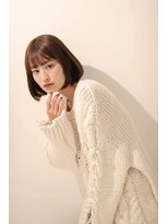 ソワン ドゥ ブレス 立花店(soin de brace) お手入れ楽チン♪ナチュラルひし形ショートボブ★/小顔