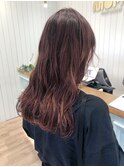 【morio坪井】秋色×アンティークカラー×バレイヤージュ