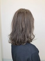 アミトヘアアンドサロン(amito hair&salon)&nbsp;オトナかわいく/ミディアムローレイヤー/ミルクティーグレージュ