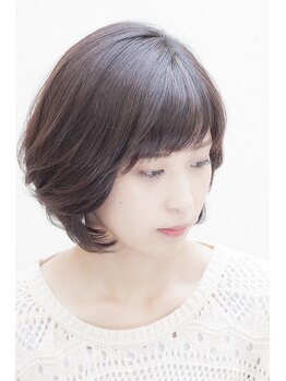 アトリエ リッツ(ATELIER RITZ)の写真/脱白髪染！“白髪を活かす”大人の艶カラー！根元から毛先までムラなく均一に、美しく仕上げます◎