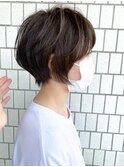 小顔見えショート