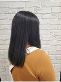 ツヤ髪スケ感アッシュグリーン◎30代40代50代