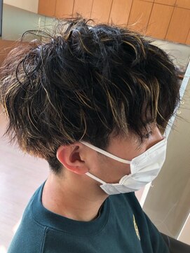 シャンプーボーイ ヒノ(SHAMPOO BOY Hino) アクセントカラー