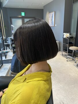 ウノプリール 西梅田ハービスプラザ店(uno pulir) 【KEN】まとまりボブ　20代30代40代