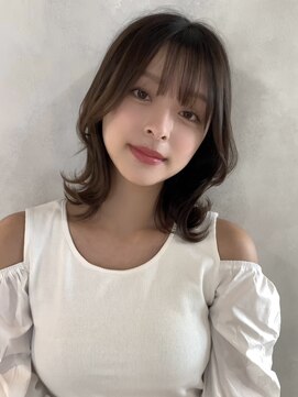 オリンテ バイ レシッド 表参道(orente by rcid) 【orente 表参道】小顔顔まわりレイヤー×イルミナカラー