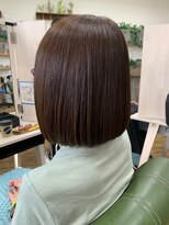 ケープラス(K+plus)&nbsp;ブラウンベージュ×ボブ