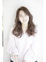 ルルディ バイ アフロディーテ銀座(luludi by APHRODITE) くびれヘア/アプリコットオレンジ/ハイライト/縮毛矯正/銀座