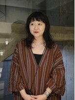 ネロ ヘアサロン 渋谷(NERO HAIR SALON)&nbsp;【田中結】ミディアム　ニュアンスパーマ　くびれ