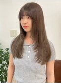 ざくざく顔まわりレイヤー 韓国スタイル
