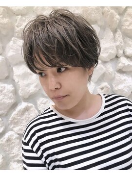 ルア モアナ バイ ヘッドライト 小田原2号店(Lua Moana by HEADLIGHT) 【Moana Lua】#マッシュショート#パーマ#20代30代40代50代