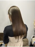 ロングヘア髪質改善縮毛矯正