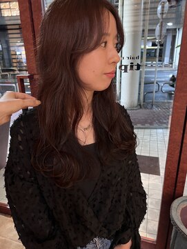 チップタップ 町田店(tip top) カシスカラー×ウェーブヘア