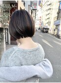 ボブ/ぱつっとボブ/透明感カラー/横浜