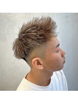 ルースト 西院店(ROOST)&nbsp;ツイスト×ブラウン×ホワイトハイライト