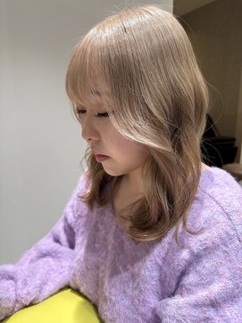 コト 福井大和田店(coto) ホワイトベージュ　大和田　福井美容室