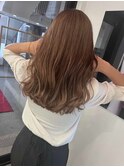 ブリーチなしブラウン