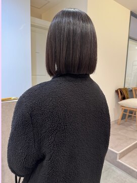 ココ なかもず店(COCO) レイヤーカット/ボブ/髪質改善/小顔/ココアベージュ