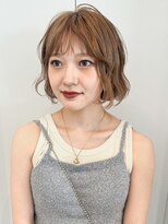 アイティーバイアルバム 松戸店(IT by ALBUM)&nbsp;ミディアムボブ美髪おくれ毛顔周りレイヤー_ba535021