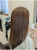 エイジング毛×髪質改善ストレートで