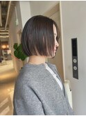 ストレートパーマボブ