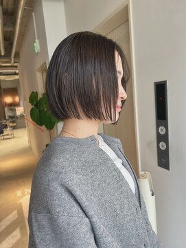 クリアオブヘアー リット(CLEAR of hair LiT) ストレートパーマボブ