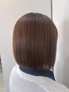 アジュール 倉敷店(Azule) Azule/ベージュブラウン/切りっぱなし