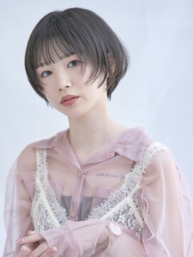 ピークアブー アヴェダ アトレ恵比寿(PEEK-A-BOO AVEDA) 大人可愛いハンサムショート/前髪ありショート/丸みショート