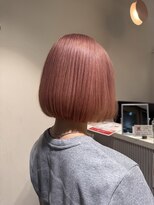 ムーム(Momb)&nbsp;ピンクベージュボブ