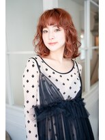 マグノリア オモテサンドウ(MAGNOLiA Omotesando)&nbsp;キュートカジュアルなミディアムスパイラル・・・HINATA