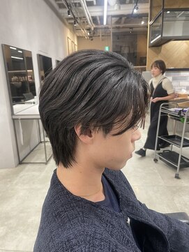 エイト ヘアサロン 渋谷本店(EIGHT) 曲がる縮毛矯正！センターパートウルフ