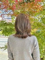 ペスカケイクリエイティブ(PESCA K-CREATIVE)&nbsp;柔らかレイヤーミディ×秋色ベージュ