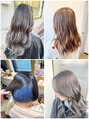 ストーリア 川崎店(STORIA)&nbsp;ブリーチを使ったデザインカラー、白髪ぼかしハイライトなども◎