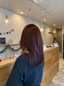 セレイン(serein) 顔周りレイヤースタイル