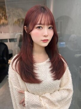 ロンドミラー 博多店(Lond Mirror) レイヤーカット小顔に見せるヘア/韓国ヘア/髪質改善/福岡/博多/