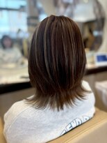 ヘアショップエヌアンドエー 久喜 栗橋店(hairshop N&A)&nbsp;レイヤーカット×ハイトーン×デザインカラー